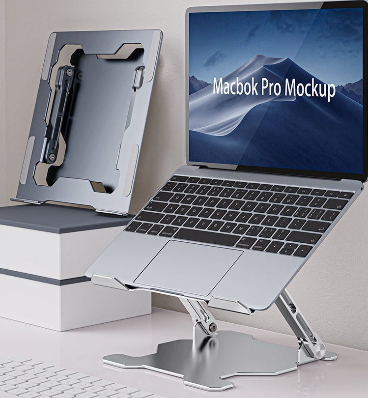 Adjustable Laptop Riser for Comfortable Viewing and Typing