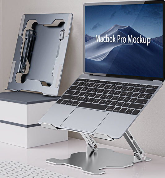Adjustable Laptop Riser for Comfortable Viewing and Typing