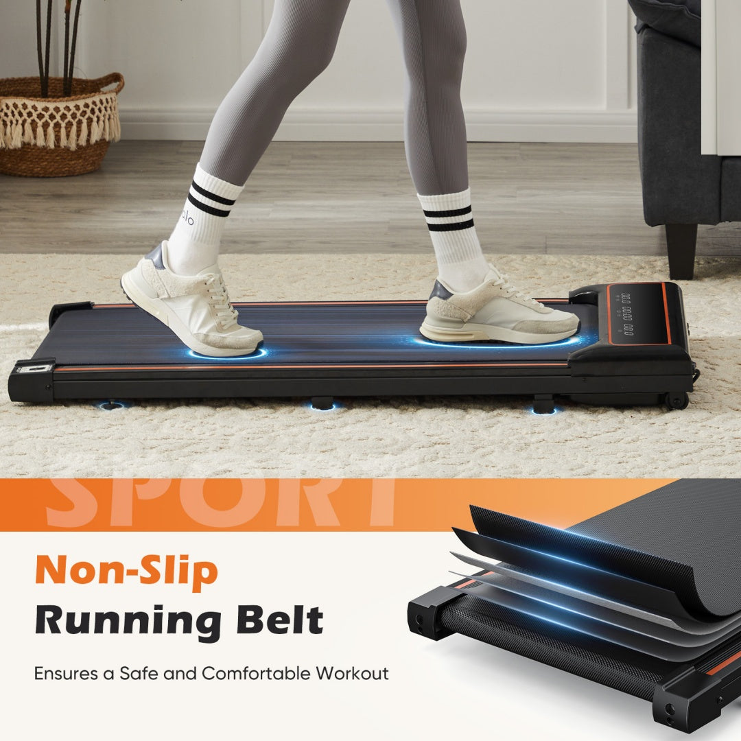 Compact Walking Treadmill for Home Fitness and Workdays