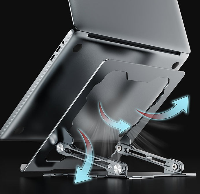Adjustable Laptop Riser for Comfortable Viewing and Typing