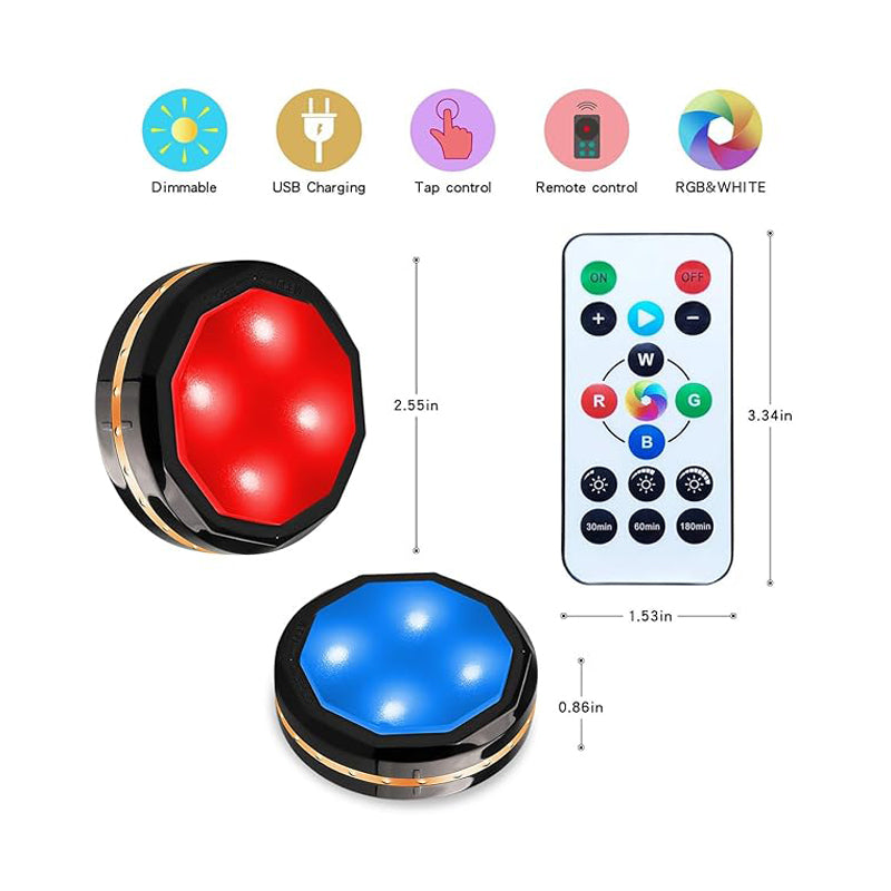 3 Pack Wireless LED Motion Lights for Any Room